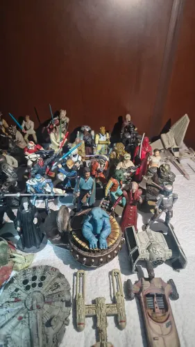 Bonecos Star Wars de chumbo