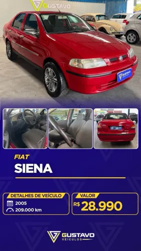 Fiat Siena 1.0/ EX 1.0 MPI Fire/ Fire Flex 8V 2005
