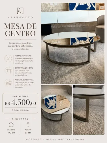 Mesa de centro da Artefacto