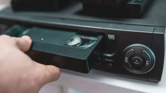 Fitas VHS passo pra Digital