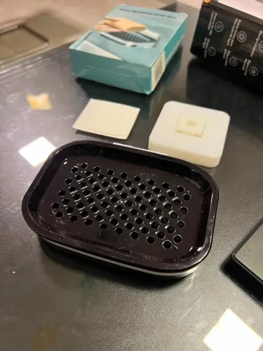 Porta Sabonete de Parede Duplo | Organizador para Banheiro