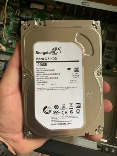 Disco Rígido HDD Seagate Video 3.5 1TB - Ideal para DVR e Videovigilância