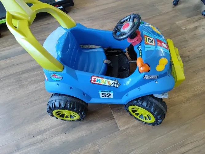 Smart Passeio & Pedal Azul da marca Brinquedos Bandeirante