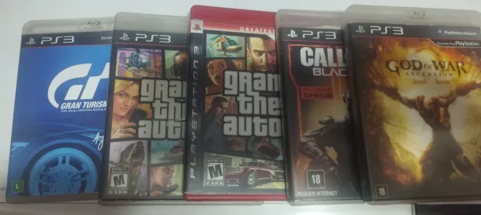 5 Jogos Playstation 3