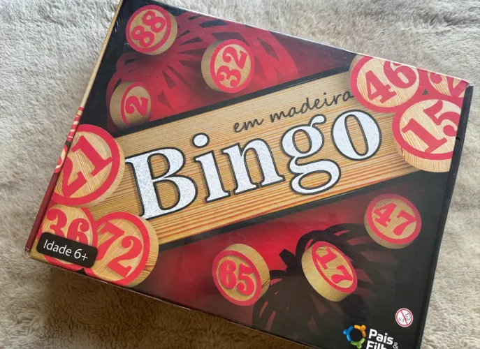 Jogo Bingo Pais e Filhos - Novo na Caixa Lacrada