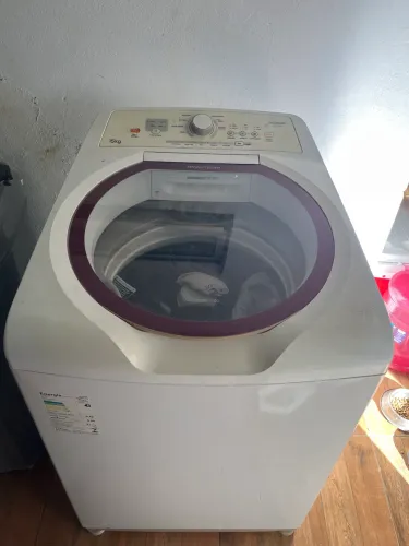 Geladeira Df80 + maquina 15kg brastemp