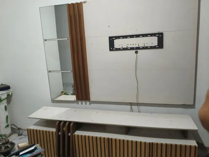 Home+RACK grande conservado com espelho