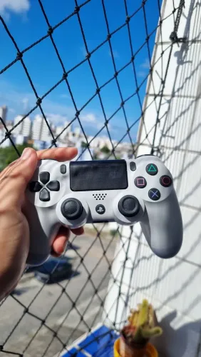 Controle DualShock 4 ORIGINAL Branco - Controle para Ps4