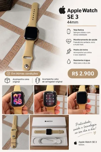 Apple Watch SE 3, 44mm