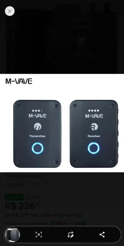 Transmissor M-vave ,pra retorno de fone