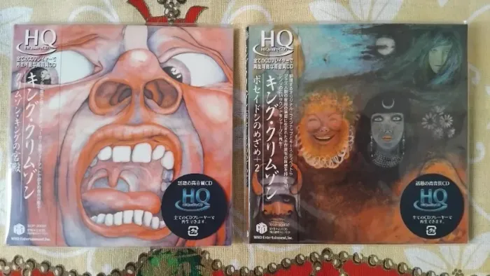 King Crimson - In The Court Of The Crimson King - In The Wake Of Poseidon - CD Mini LP