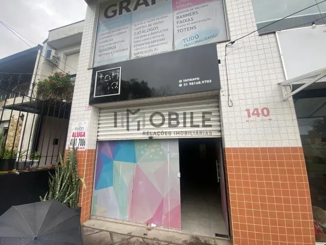 Loja comercial para locação com 100m² em Porto Alegre