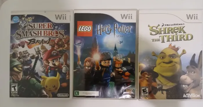 Lote Jogos Nintendo Wii