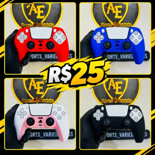 Capa de Silicone para controle Ps5