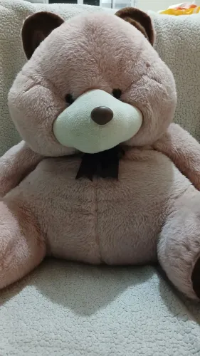 Ursão de Pelúcia Rosa Gigante ?
