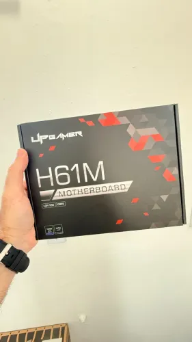 Placa Mãe H61 1155 DDR3 M2 NVMe UP-H61M UP Gamer
