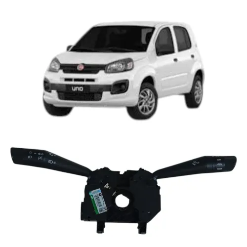 comando chave limpador setas luzes Fiat uno attractive 2019 2021