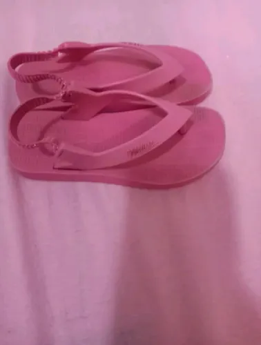 Chinelo Mini Melissa Rosa Tamanho 25