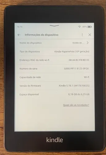 Kindle Paperwhite 10