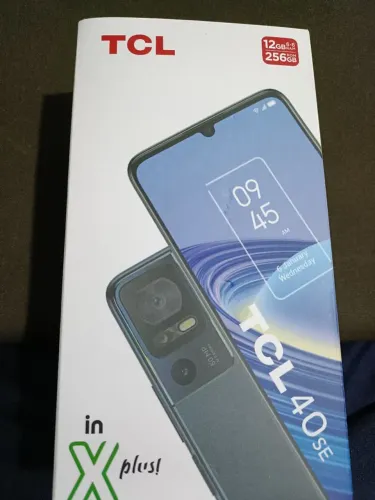 Celular smartphone TCL 40se in XPLUS..12GB.6+6 RAM ..256GB ROM...NOVO ... LACRADO...ORI.