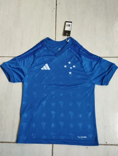 Camisa do cruzeiro feminina babylook