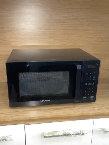 Microondas Agratto Preto 32L Novo