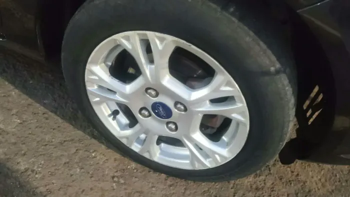 Roda Ford Aro 15 Original Jogo Completo 4 Furos 