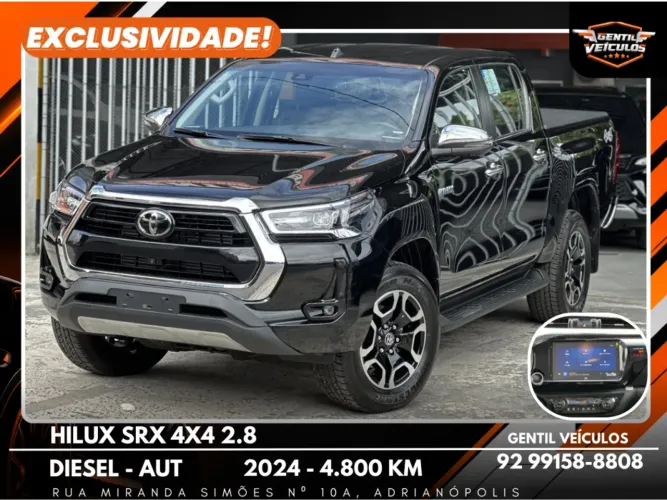 Toyota Hilux CD 4X4 2.8 Diesel Aut. 2024