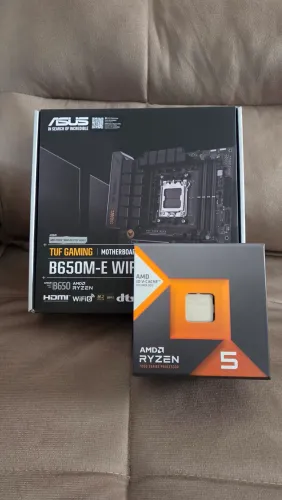 (Lacrados) Kit Upgrade Ryzen 5 7600x3d + B650M-E Asus TUF AM5