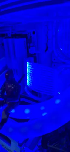 Sleeved branco rise mode rgb 24+8 pinos
