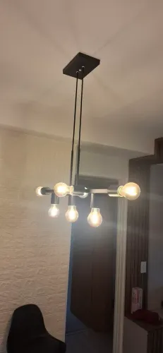 Luminaria pendente 7 lâmpadas