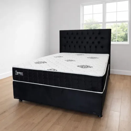Cama com Cabeceira casal Molas preço de fábrica novo Garantia