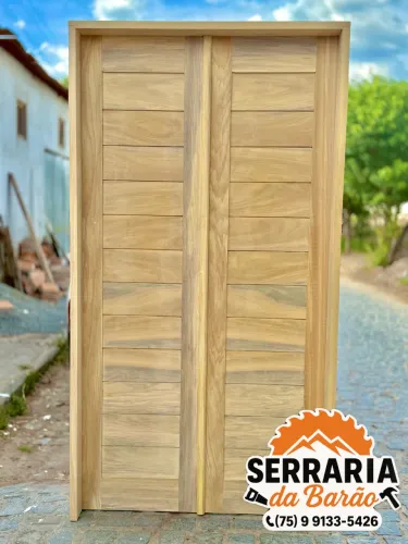 PORTA DE MADEIRA - QUALIDADE, BELEZA E PREÇO JUSTO