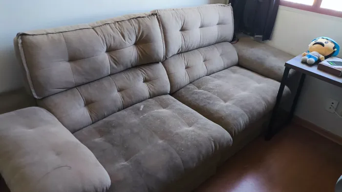 Sofá retrátil 3 lugares