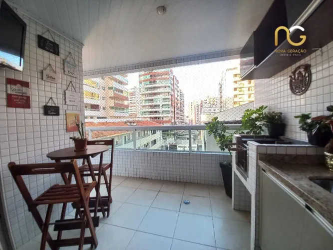 Apartamento à venda, 86 m² por R$ 590.000,00 - Vila Guilhermina - Praia Grande/SP