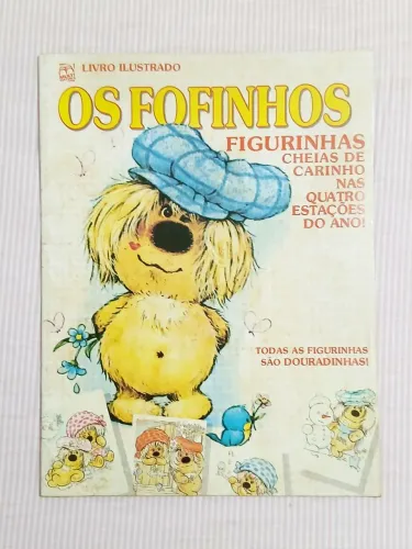 Álbum de figurinhas Os Fofinhos COMPLETO - 1990