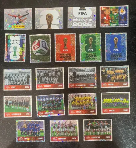 KIT Completo FWC 00 a 19 Copa 2026 Originais
