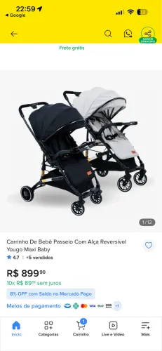 Carrinho de bebê