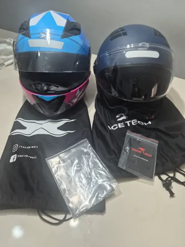 VENDO 2 CAPACETES QUASE SEM USO