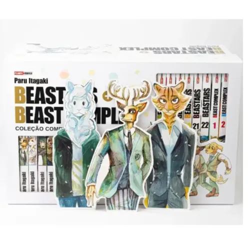 Mangá Box Beastars + Beast Complex Completo 22+3 Vol. Panini