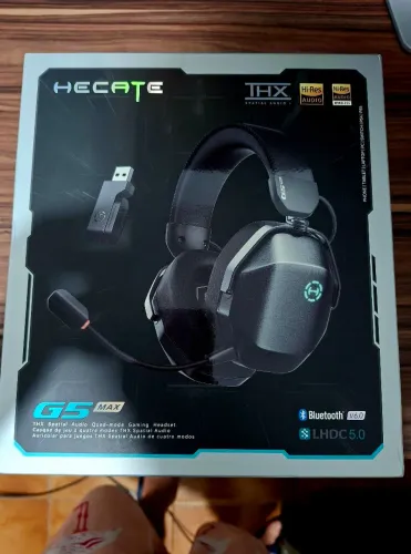 Edifier Hecate G5 Max Sem Fio - Impecável (1 Mês de uso) + Nota Fisc e 2 Anos de Garantia.