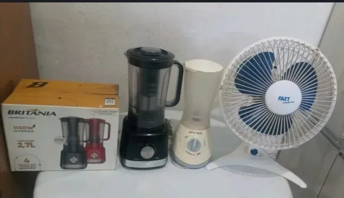 2 liquidificador mais um ventilador troco por algo do meu interesse 