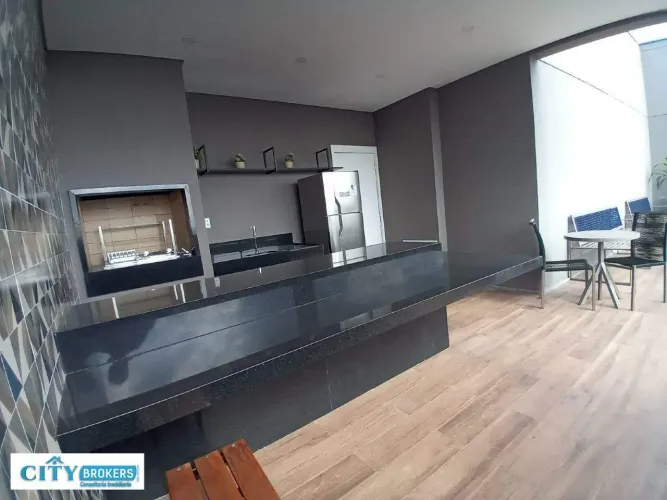 Apartamento Studio 29m2 Mobiliado com Ar Condicionado e Varanda à 30 metros Metro Bresser 