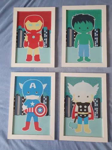 Quadros Super Heróis