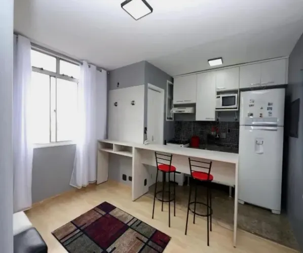 Apartamento 1 quarto para aluguel anual c/ mobília
