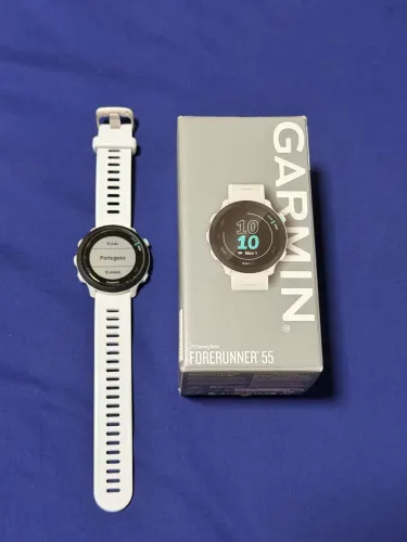 Garmin forerunner 55 branco 