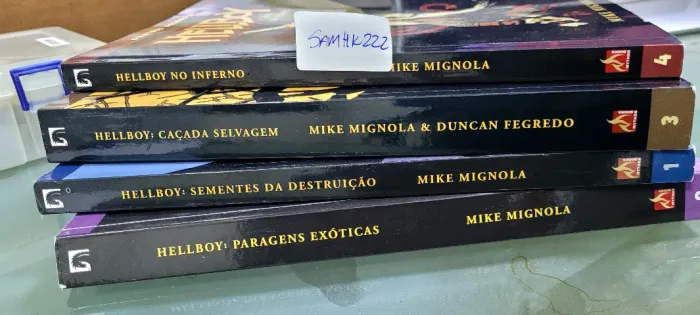 Hellboy Omnibus Vol 1,2,3 e 4