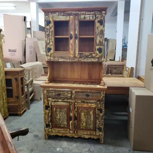 Arca e Oratório Demolição Rústica com Patina Creme Semi Rústico