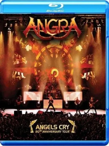 Blu ray Angra - Angel City 20th anniversary tour (Autorado)