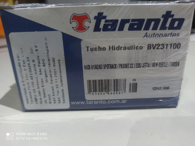 Tuchos Tiguan Jetta Passat motores tfsi